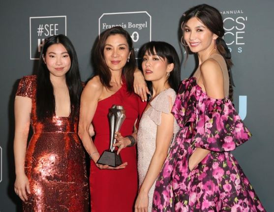 ممثلات في فيلم "آسيويون أثرياء مجانين" (كريزي ريتش إيشيانز) - أرشيف رويترز